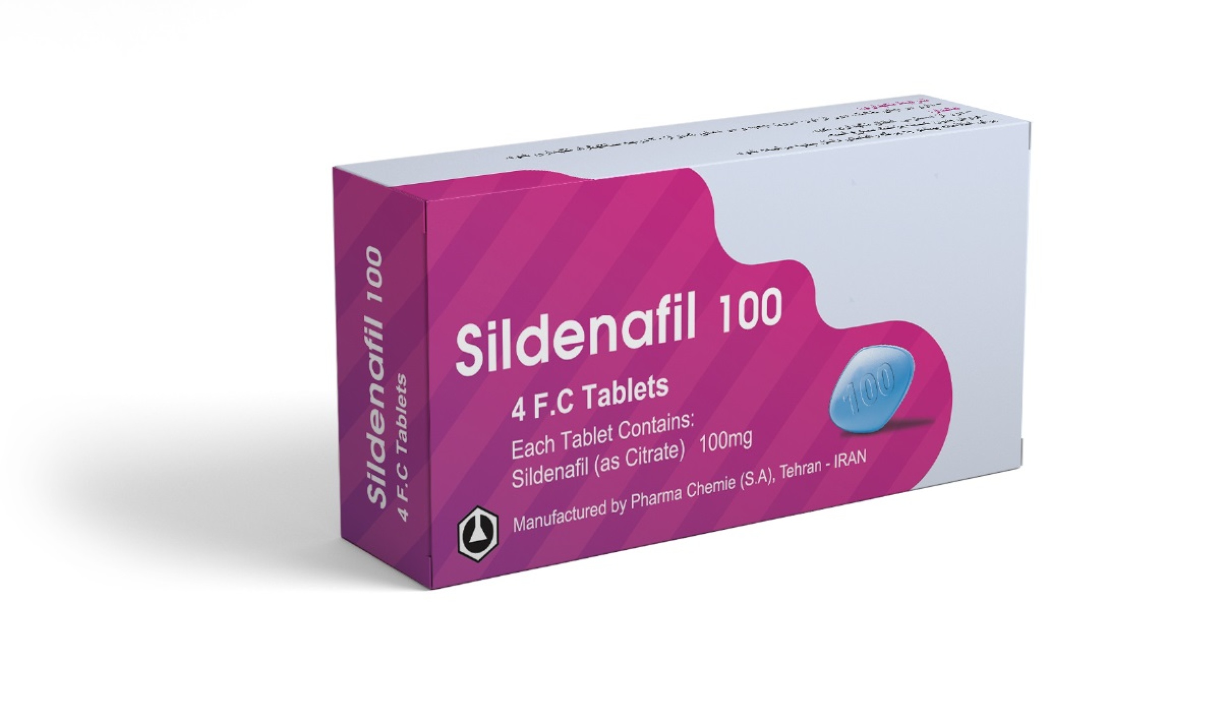 قرص سیلدنافیل Sildenafil داروسازی فارماشیمی